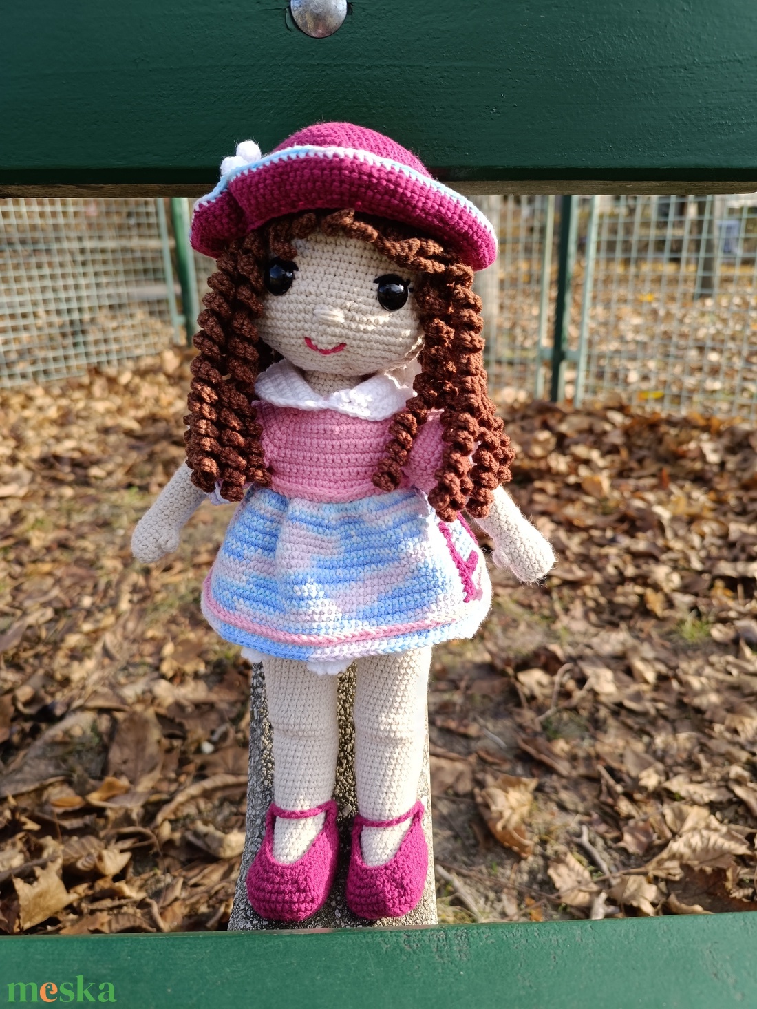Névre szóló horgolt baba - játék & sport - baba & babaház - öltöztethető baba - Meska.hu