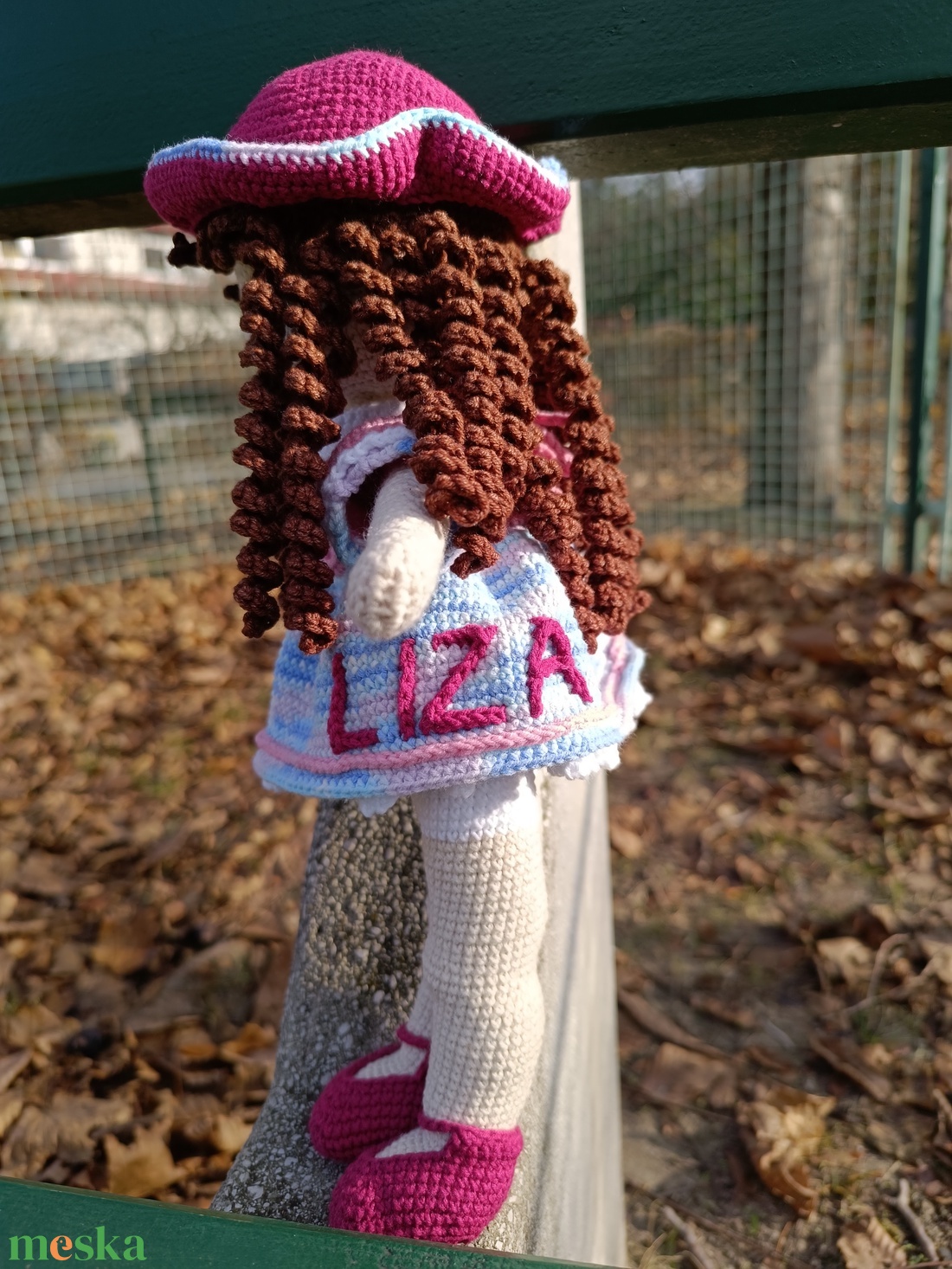 Névre szóló horgolt baba - játék & sport - baba & babaház - öltöztethető baba - Meska.hu
