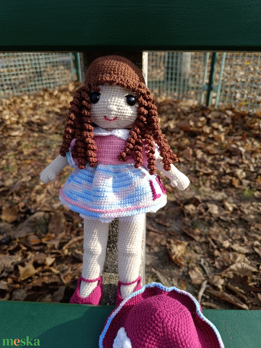 Névre szóló horgolt baba - játék & sport - baba & babaház - öltöztethető baba - Meska.hu