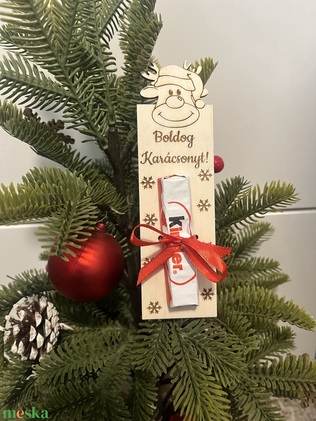 Csokitartó  - karácsony - karácsonyi lakásdekoráció - karácsonyi manók, figurák - Meska.hu