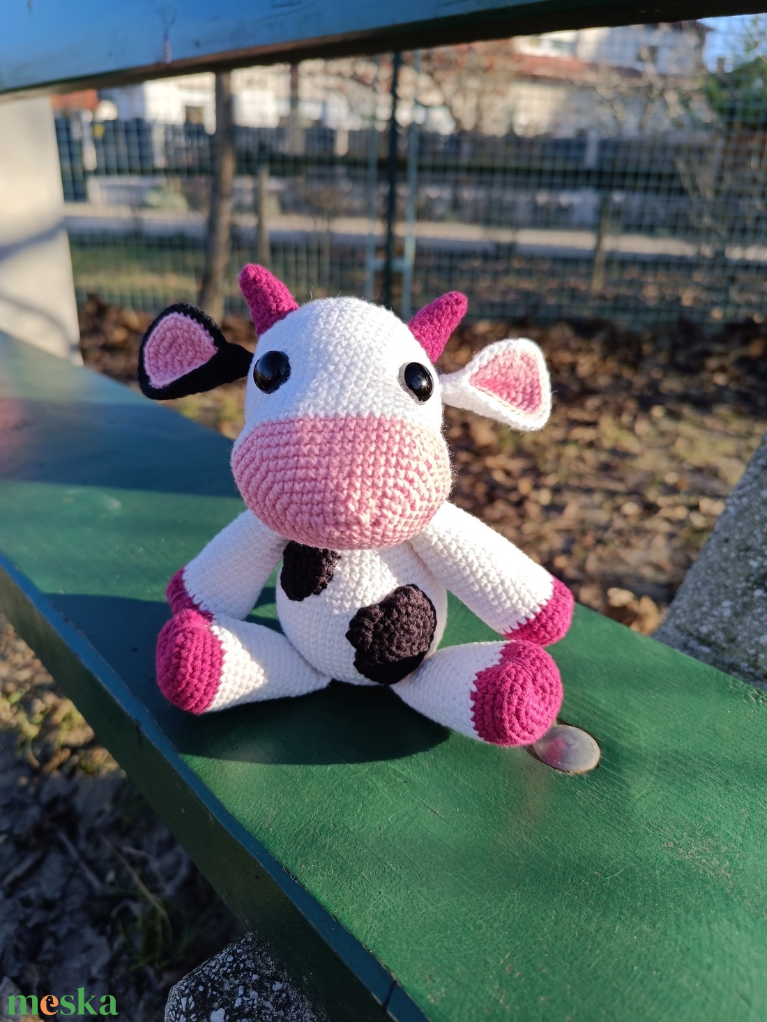 Horgolt boci - játék & sport - plüssállat & játékfigura - más figura - Meska.hu