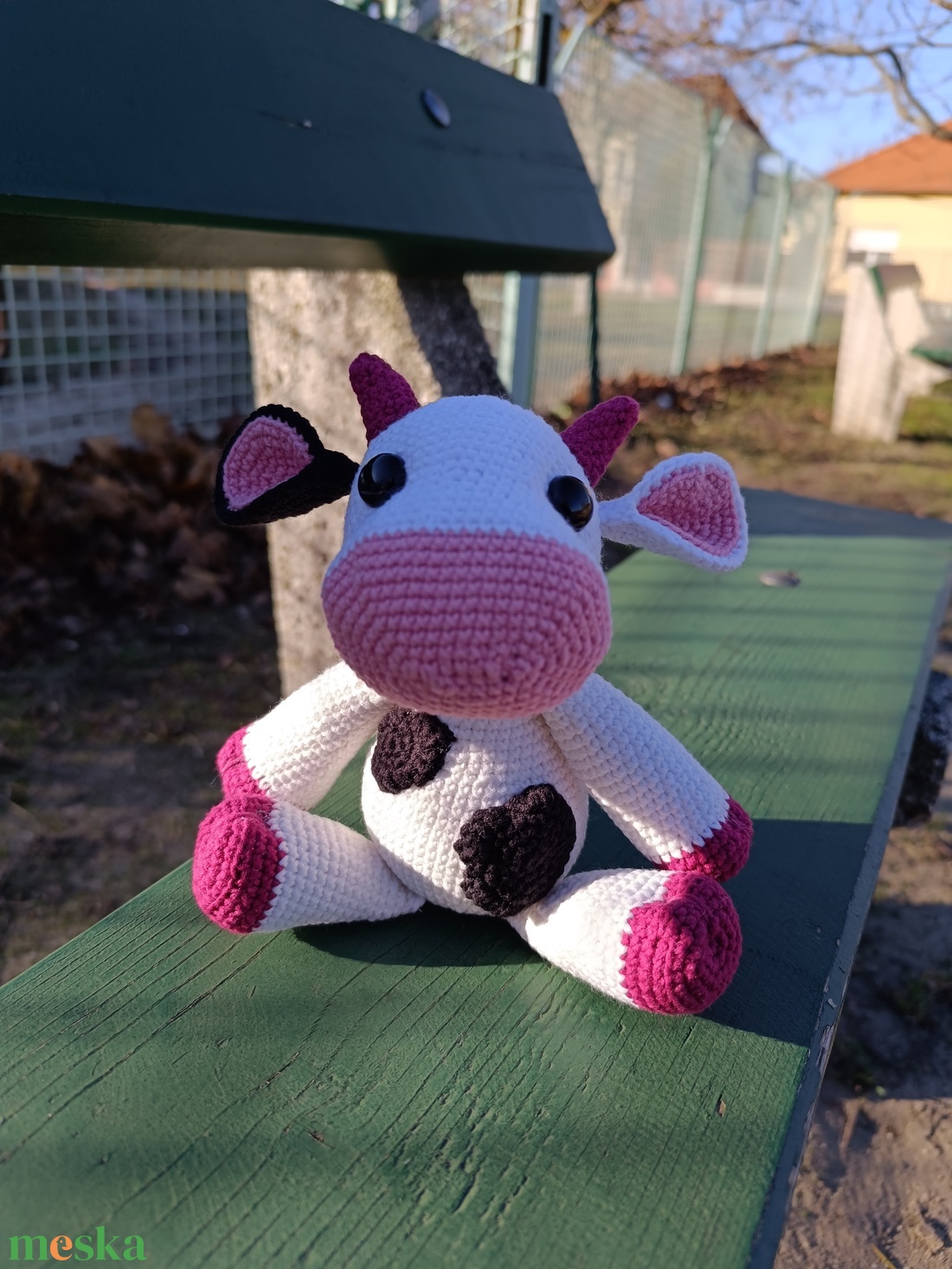 Horgolt boci - játék & sport - plüssállat & játékfigura - más figura - Meska.hu