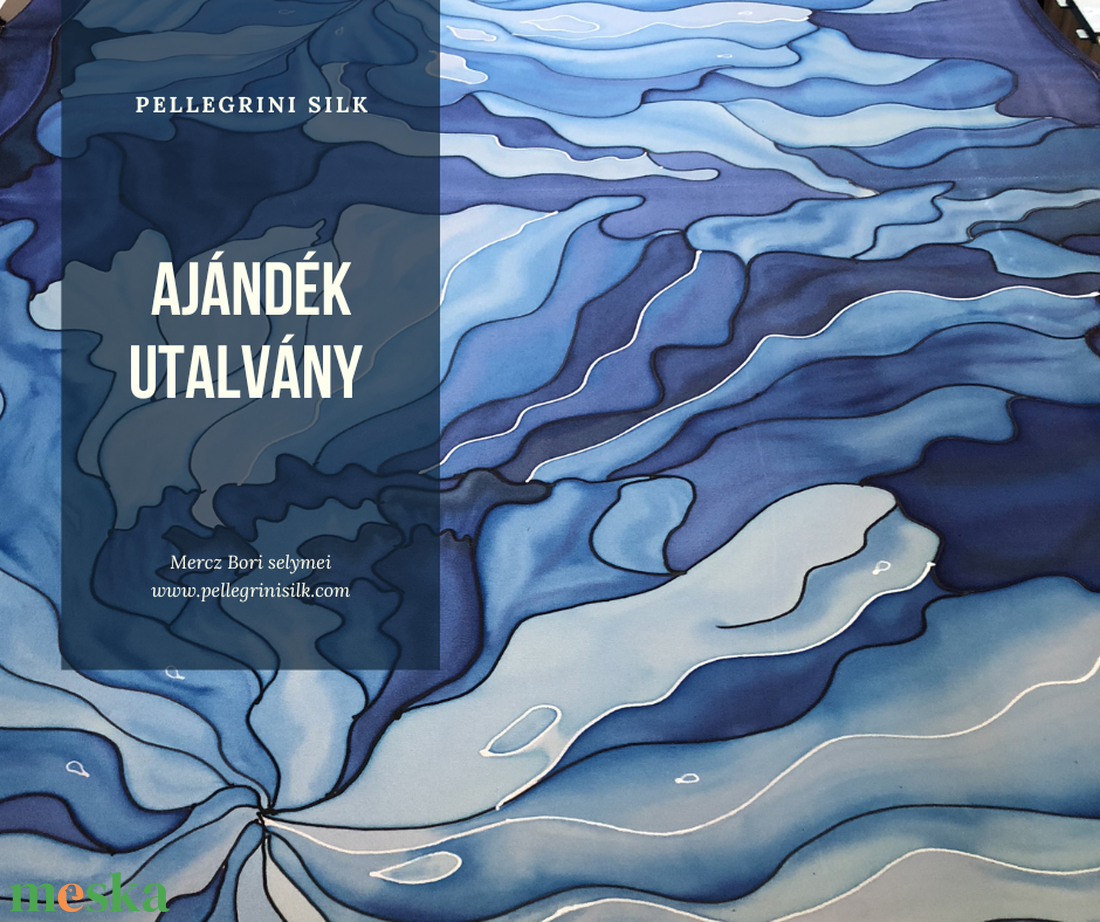 Pellegrinisilk selyemkendő/selyemsál ajándékutalvány - ruha & divat - sál, sapka, kendő - sál - Meska.hu