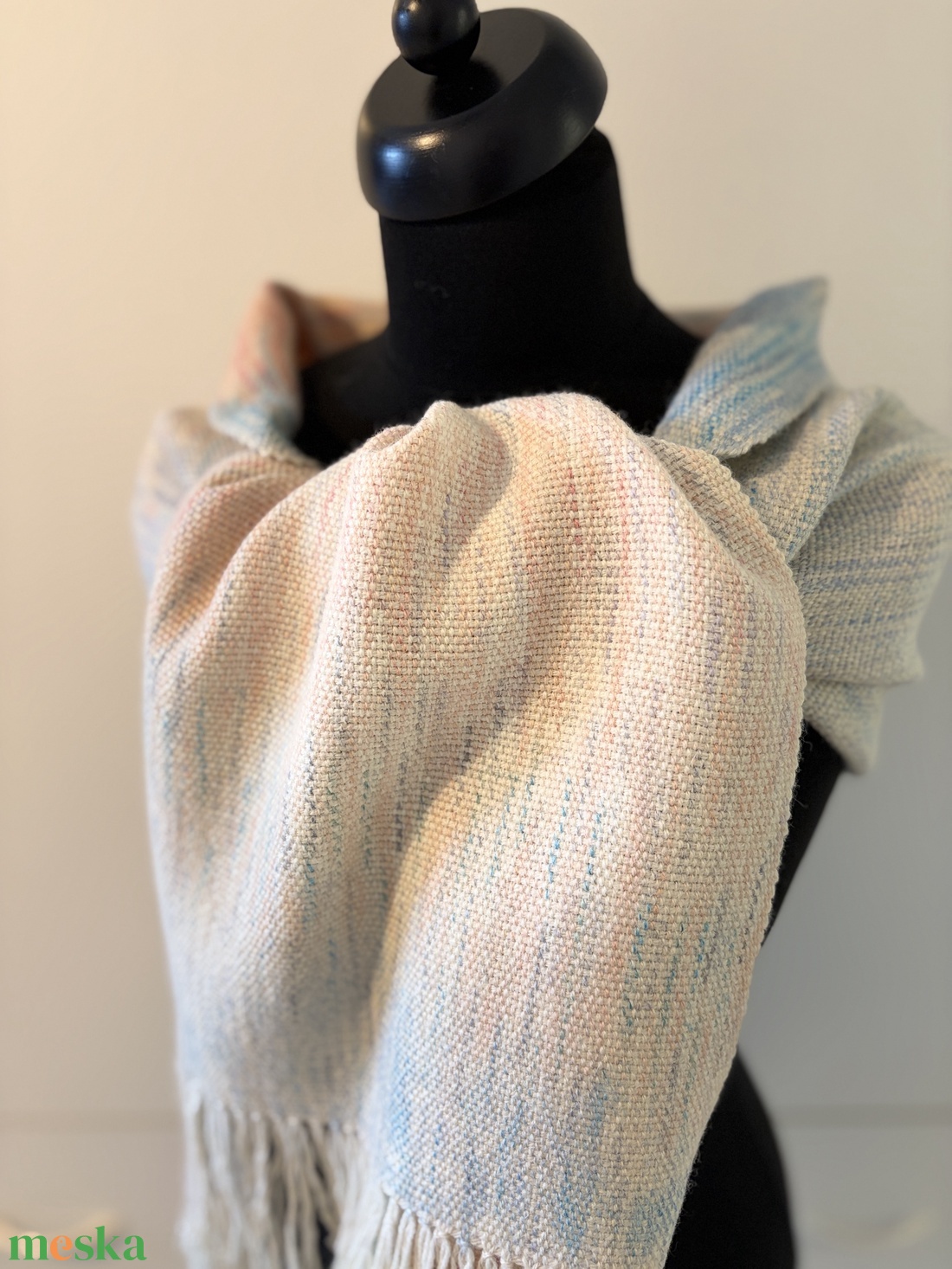 Alpaka gyapjú sál - ruha & divat - sál, sapka, kendő - sál - Meska.hu