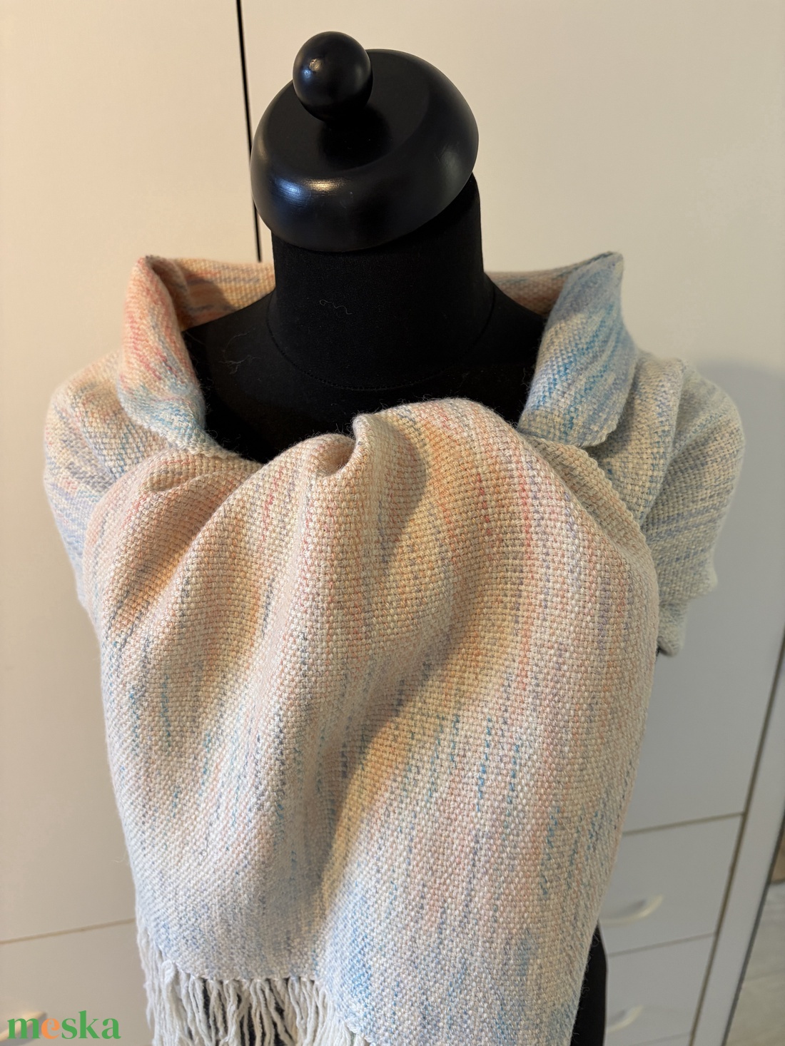 Alpaka gyapjú sál - ruha & divat - sál, sapka, kendő - sál - Meska.hu