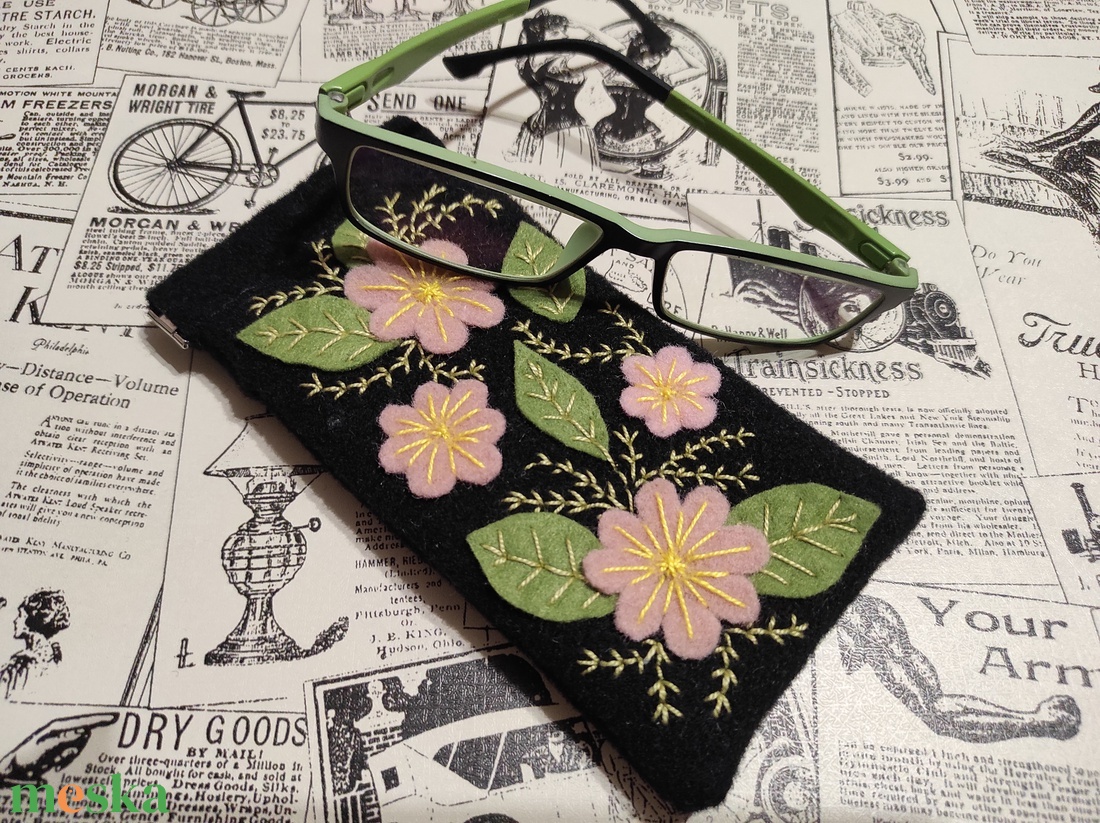 Szemüvegtok  - táska & tok - pénztárca & más tok - szemüvegtok - Meska.hu