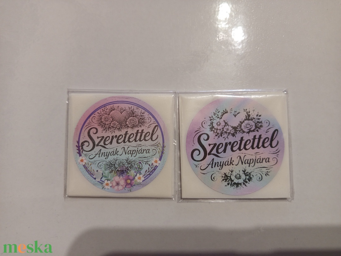 Szeretettel Anyák Napjára matrica matrica  - kellékek & szerszámok - dekorációs kellékek - matricaív - Meska.hu