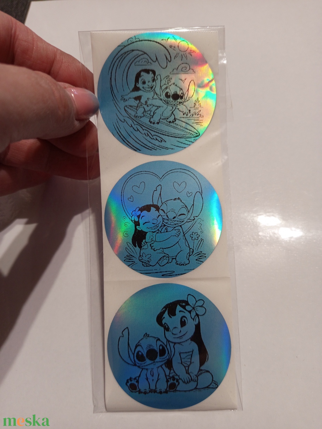 Lilo és Stich matrica  - otthon & életmód - papír, írószer - matrica, matrica csomag - Meska.hu