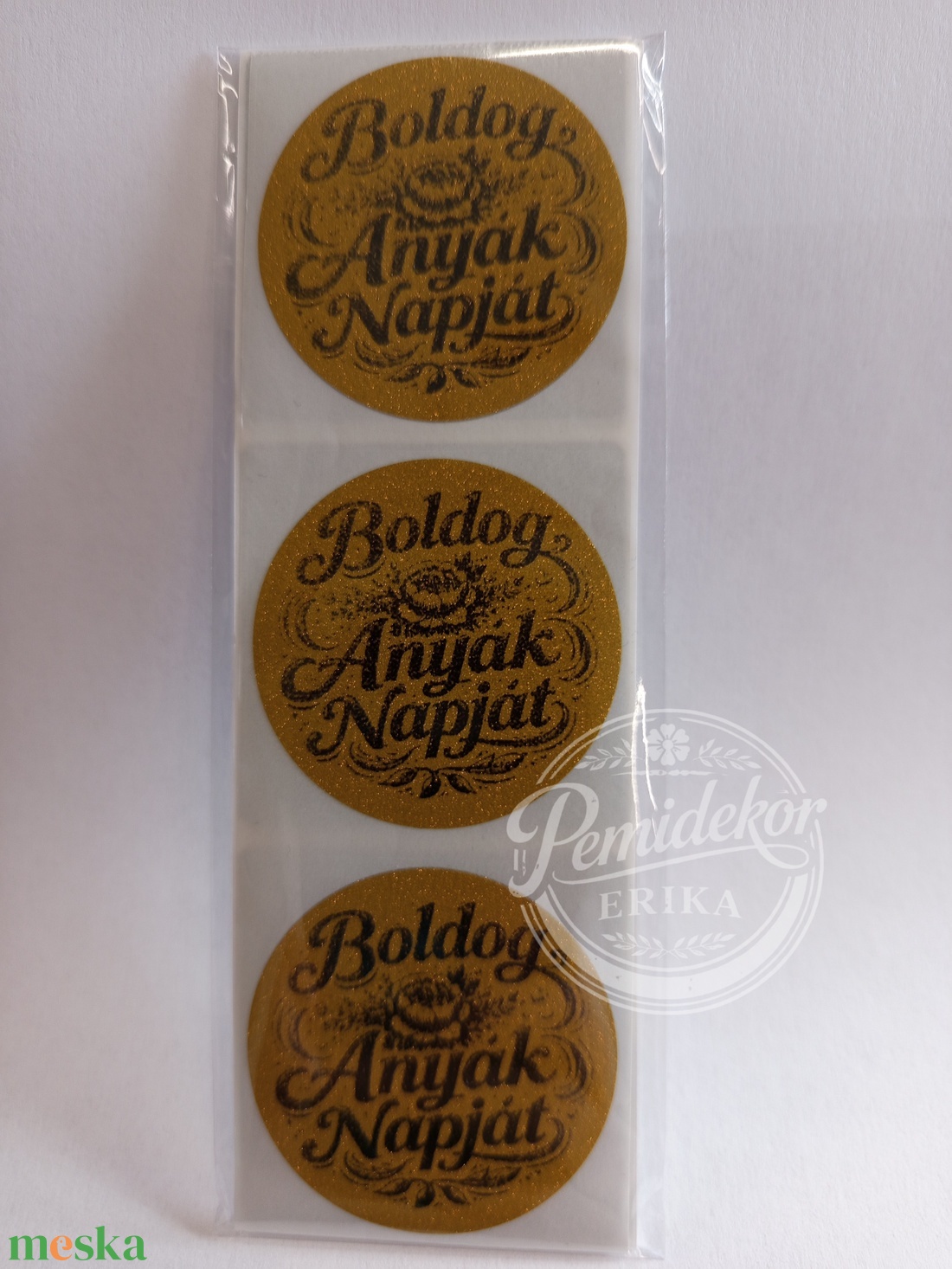 Boldog Anyák Napját matrica  - otthon & életmód - papír, írószer - matrica, matrica csomag - Meska.hu