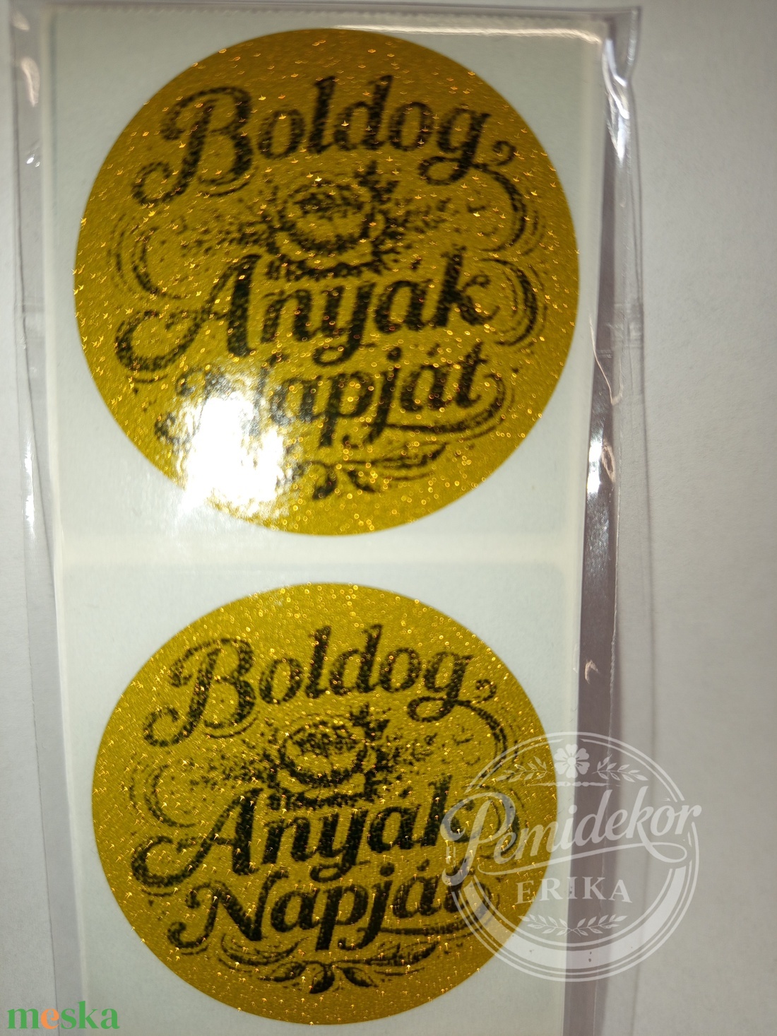 Boldog Anyák Napját matrica  - otthon & életmód - papír, írószer - matrica, matrica csomag - Meska.hu