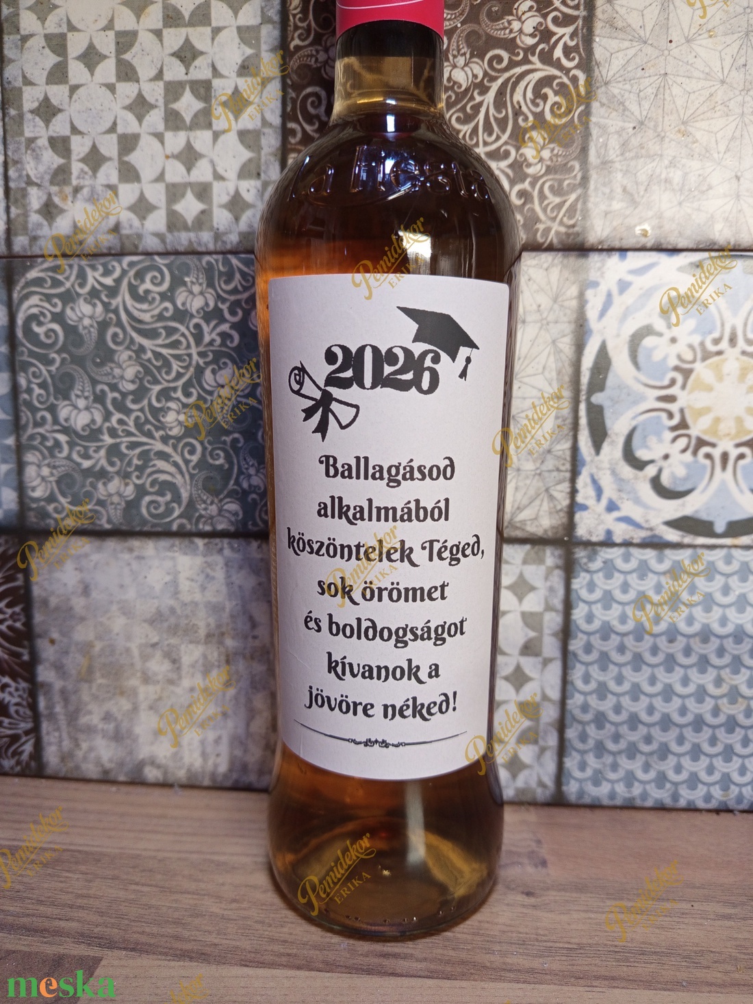 Ballagási Prémium Üvegcímkék Borhoz, Whiskyhez - kellékek & szerszámok - dekorációs kellékek - matricaív - Meska.hu