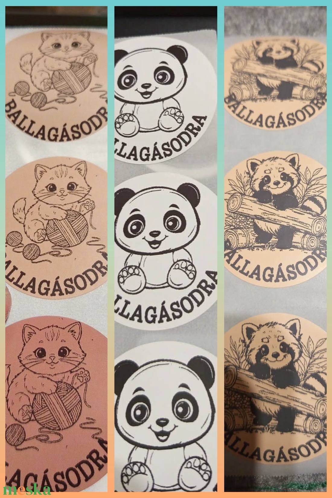 Matrica csomag. - esküvő - meghívó & kártya - esküvői borítékzáró matrica - Meska.hu