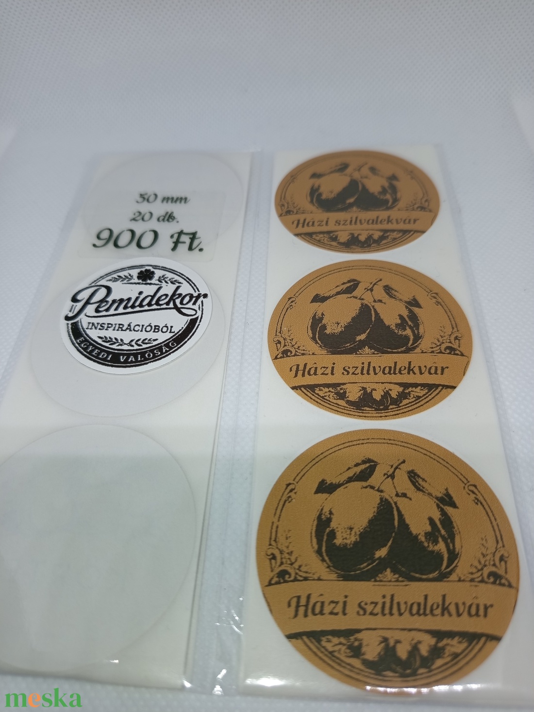 Házi szilvalekvár matricák  - kellékek & szerszámok - dekorációs kellékek - matricaív - Meska.hu