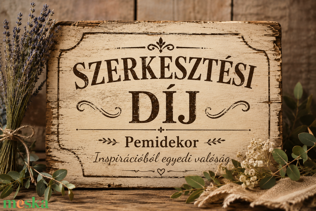 Szerkesztési díj. - kellékek & szerszámok - dekorációs kellékek - matricaív - Meska.hu