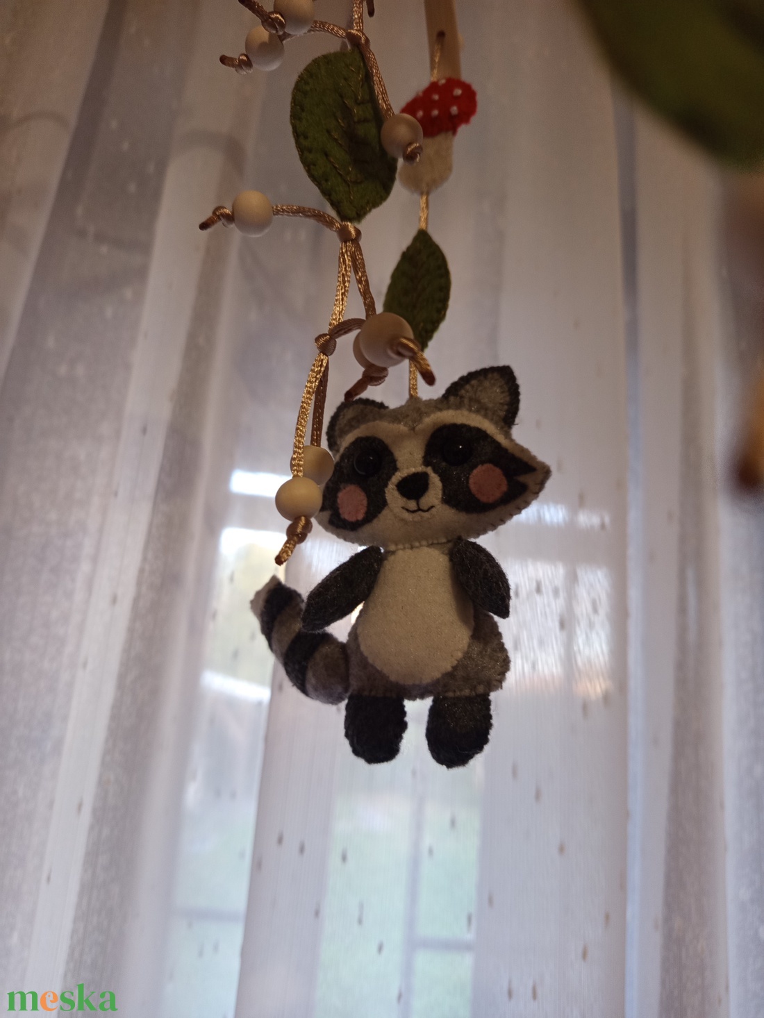 Erdei kiságyforgó, babaforgó  - baba - mama - baba játékok - kiságyforgó - Meska.hu