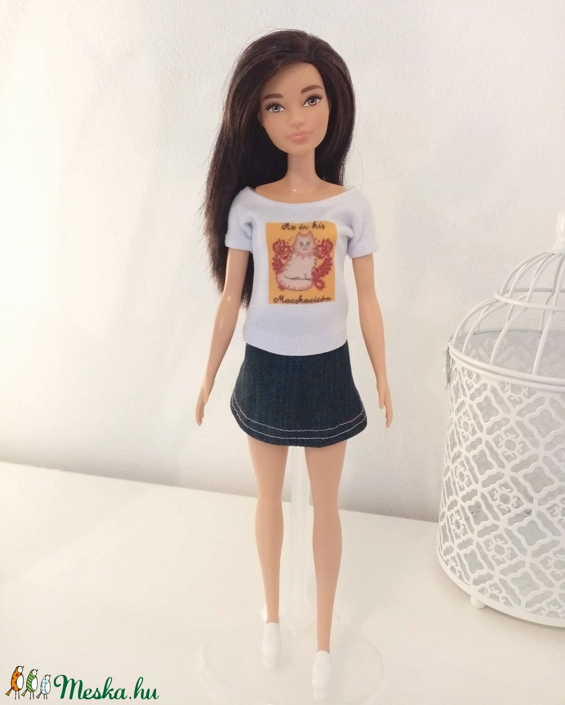 Barbie póló - játék & sport - baba & babaház - babaruha, babakellék - Meska.hu Barbie póló - játék & sport - baba & babaház - babaruha, babakellék - Meska.hu