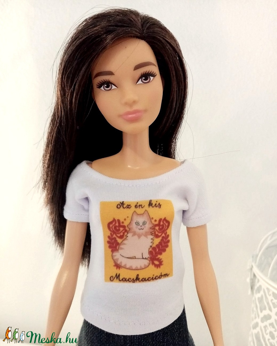 Barbie póló - játék & sport - baba & babaház - babaruha, babakellék - Meska.hu Barbie póló - játék & sport - baba & babaház - babaruha, babakellék - Meska.hu