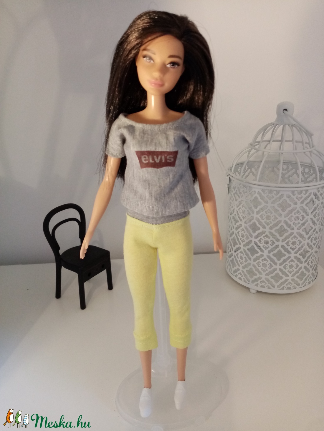 Barbie póló leggingsel - játék & sport - baba & babaház - babaruha, babakellék - Meska.hu