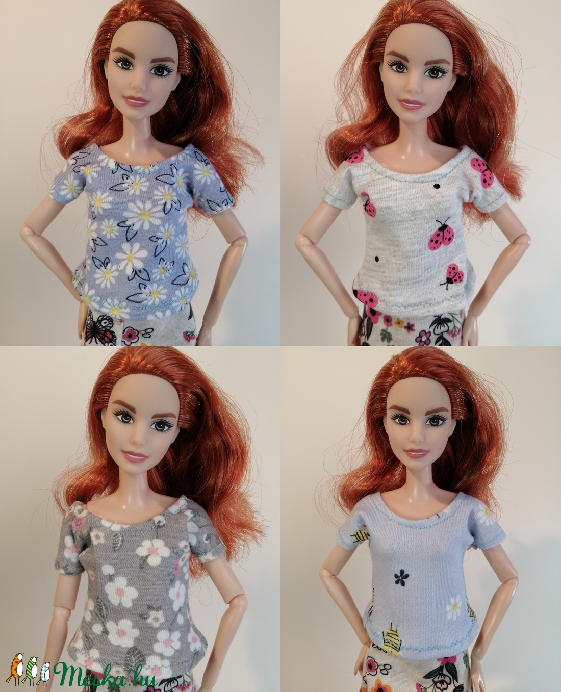 Barbie póló - játék & sport - baba & babaház - babaruha, babakellék - Meska.hu Barbie póló - játék & sport - baba & babaház - babaruha, babakellék - Meska.hu