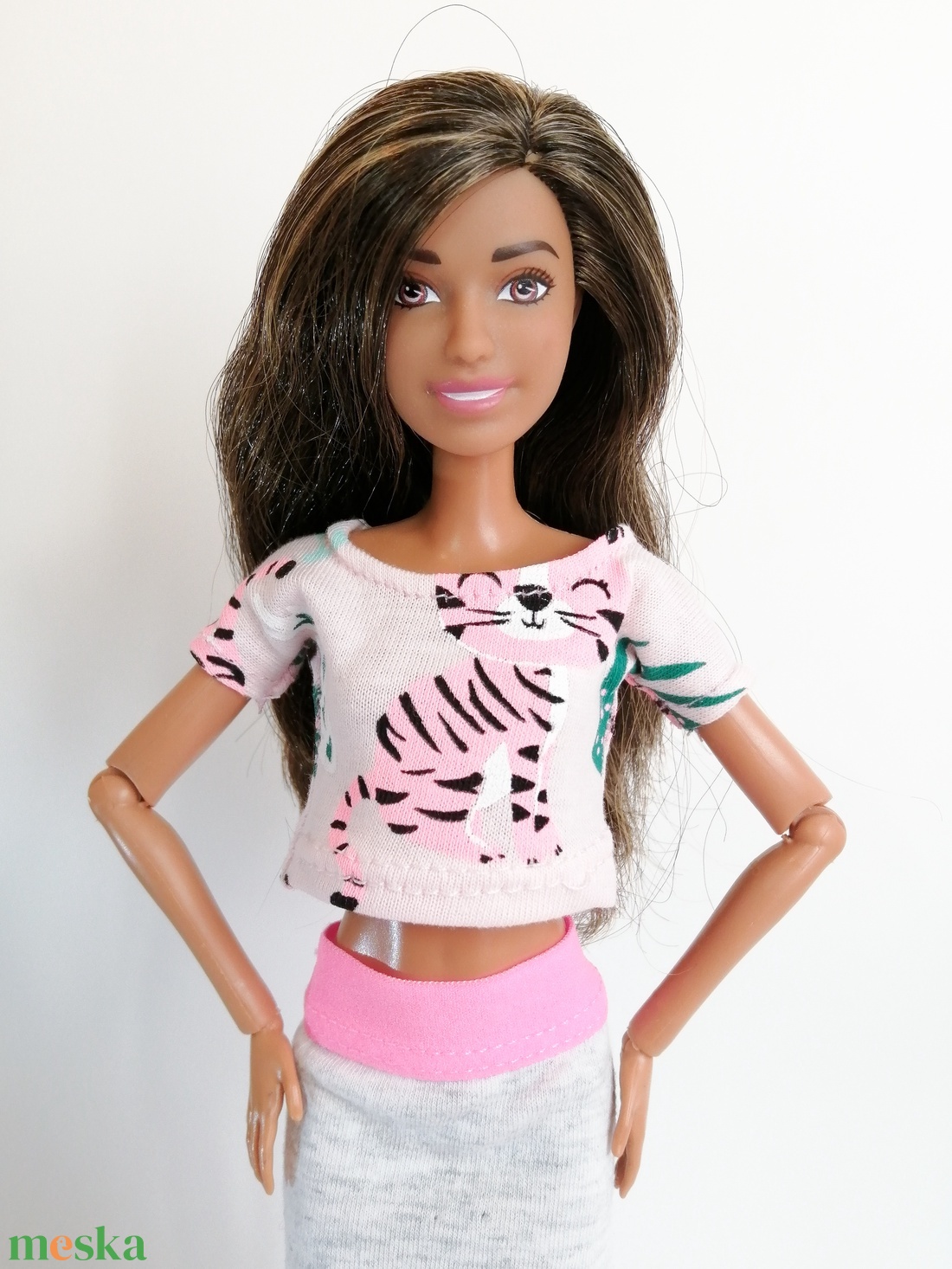 Barbie póló Made to Move babára - játék & sport - baba & babaház - barbie ruhák - Meska.hu