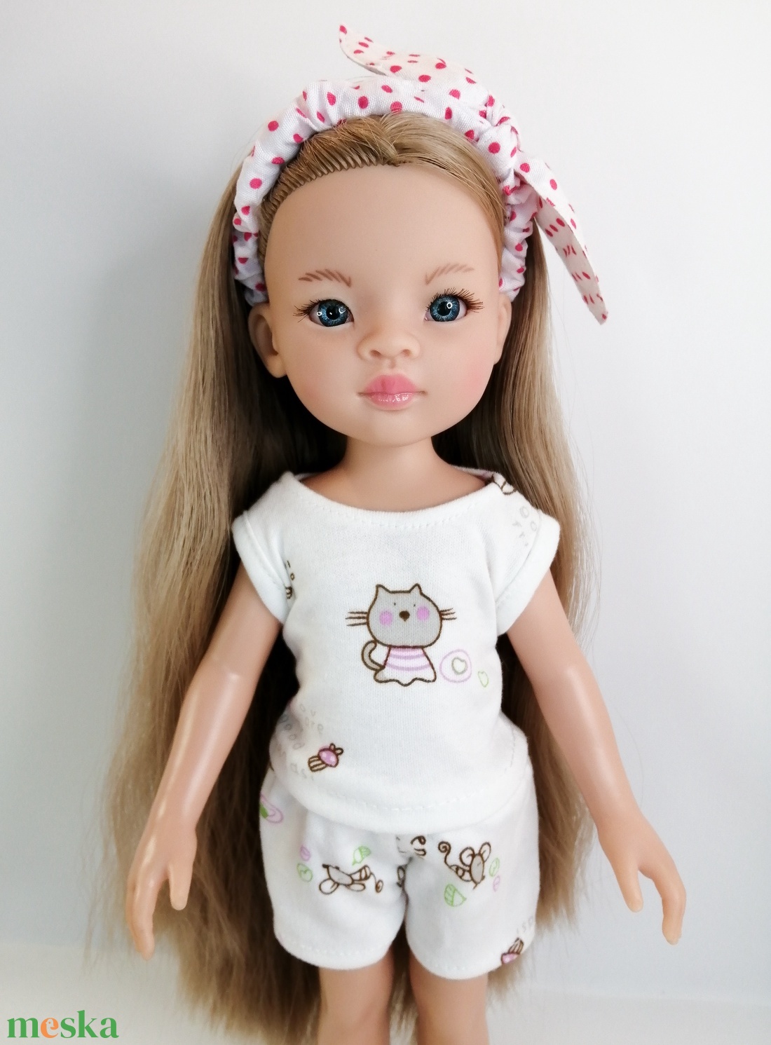 Paola Reina baba pizsama szett - játék & sport - baba & babaház - játékbaba, babakellék - Meska.hu