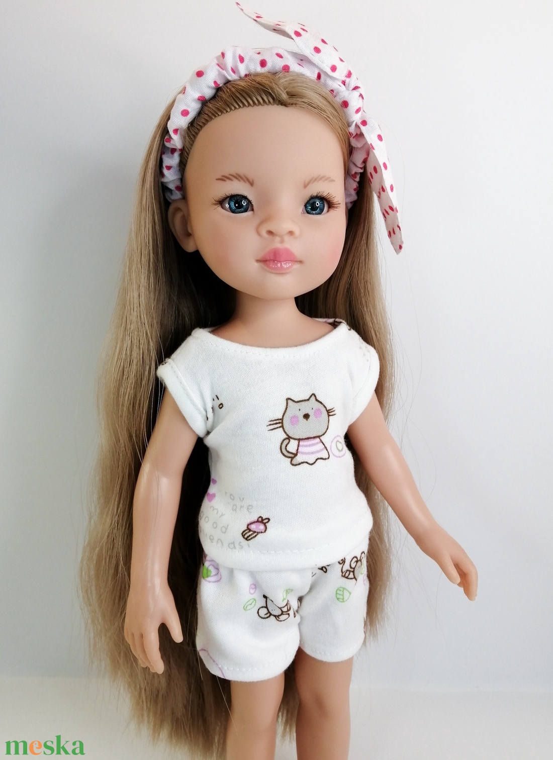 Paola Reina baba pizsama szett - játék & sport - baba & babaház - játékbaba, babakellék - Meska.hu
