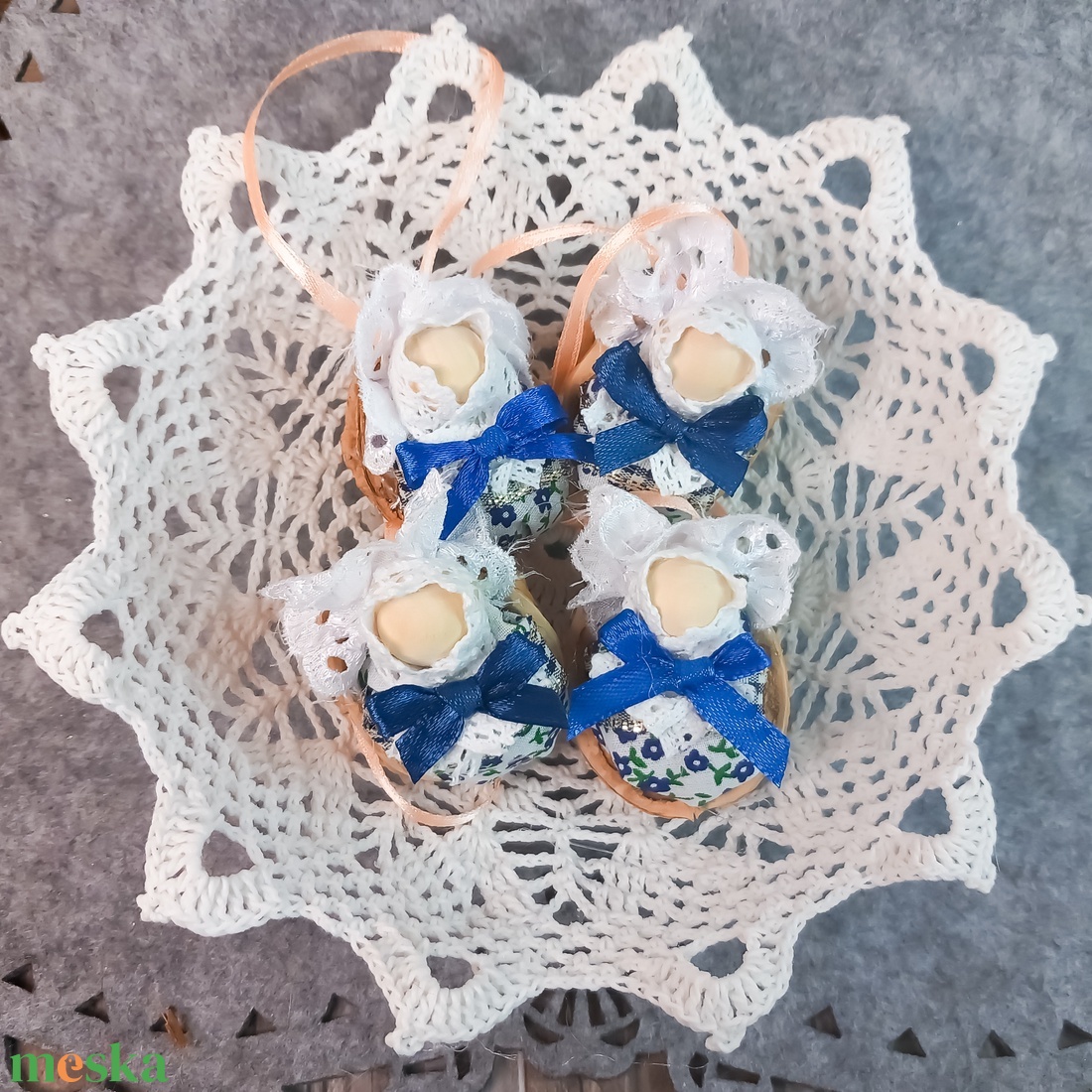 Levendulás dióbaba csomag - karácsony - karácsonyi lakásdekoráció - karácsonyfadíszek - Meska.hu