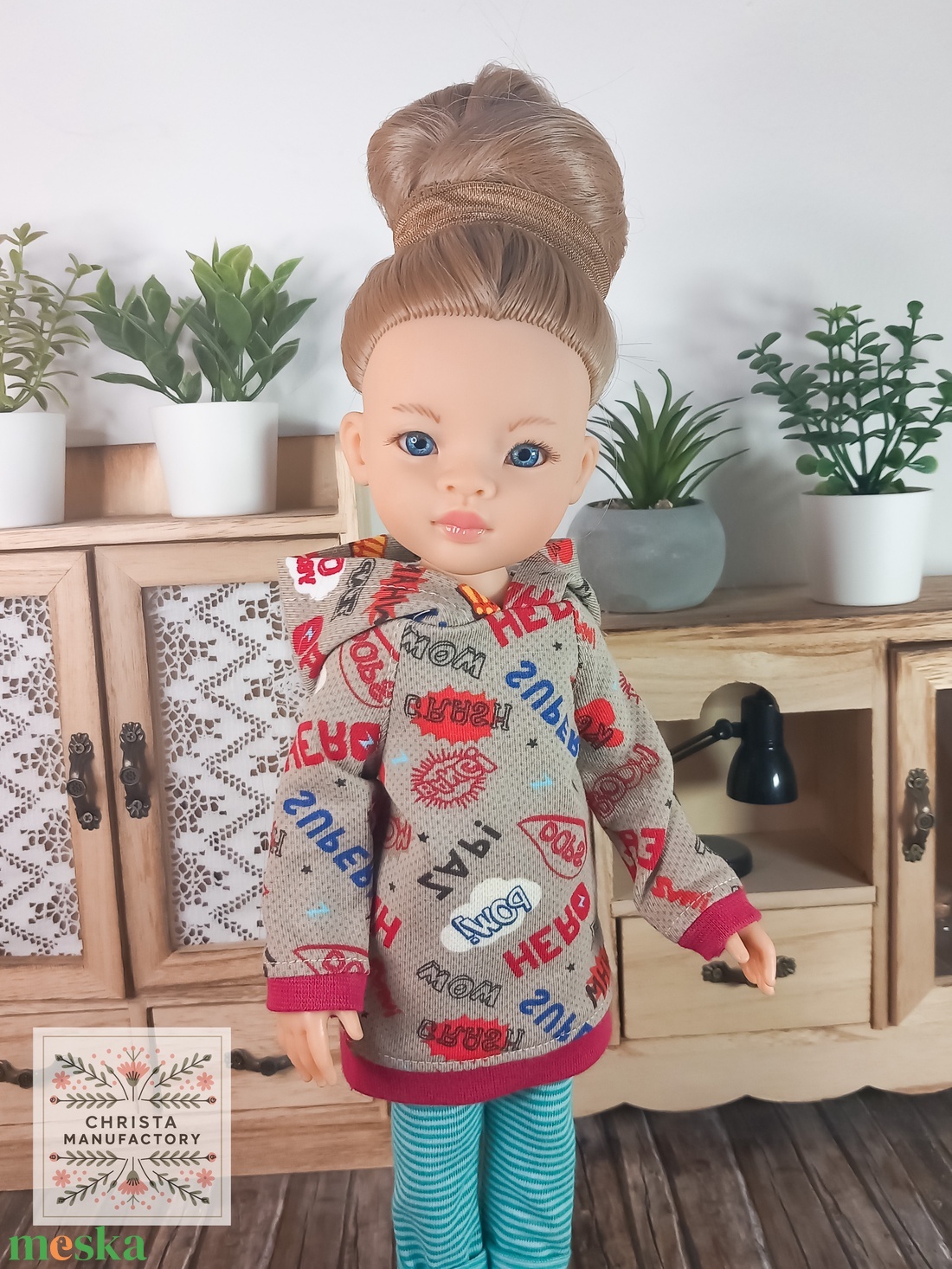 Paola Reina baba ruha szett - játék & sport - baba & babaház - babaruha, babakellék - Meska.hu