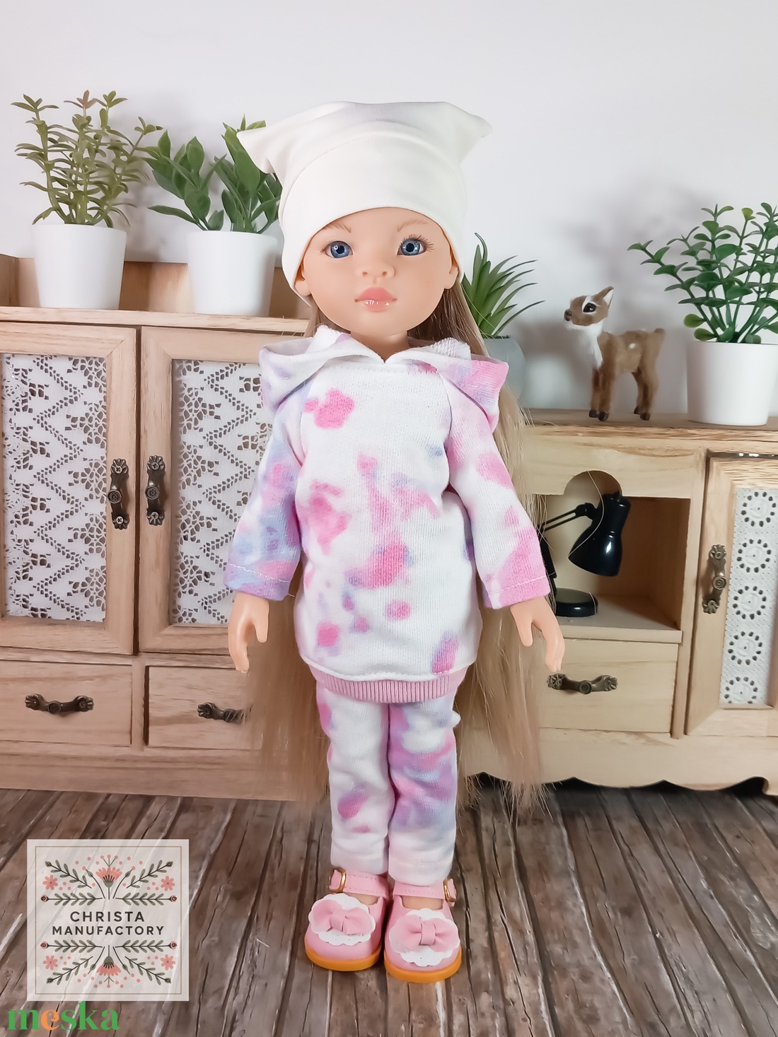 Paola Reina baba ruha szett - játék & sport - baba & babaház - babaruha, babakellék - Meska.hu