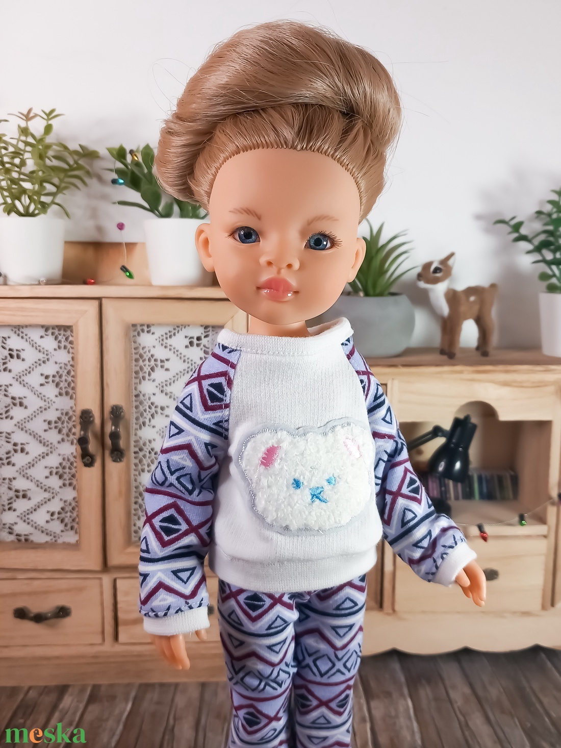 Paola Reina baba ruha szett - játék & sport - baba & babaház - babaruha, babakellék - Meska.hu