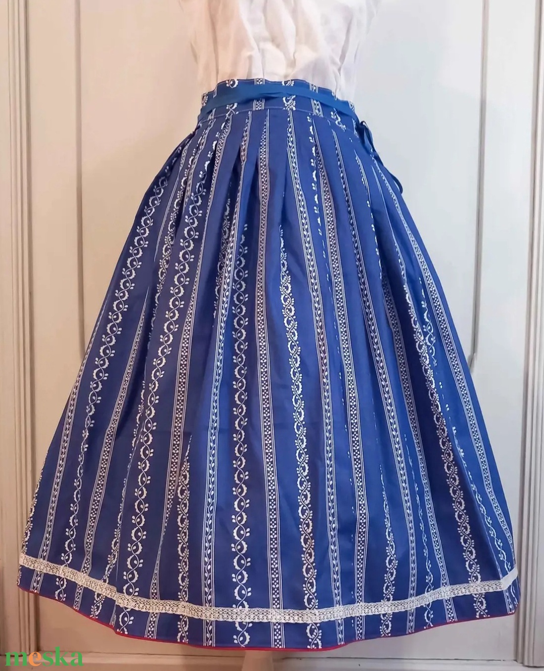 Néptáncos szoknya, próbaszoknya - ruha & divat - női ruha - szoknya - Meska.hu