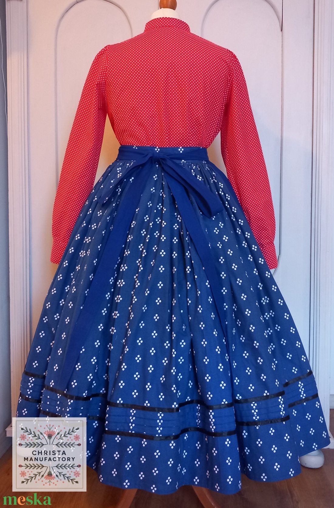 Felső-Tisza vidéki,  szatmári női viselet - ruha & divat - női ruha - ruha - Meska.hu