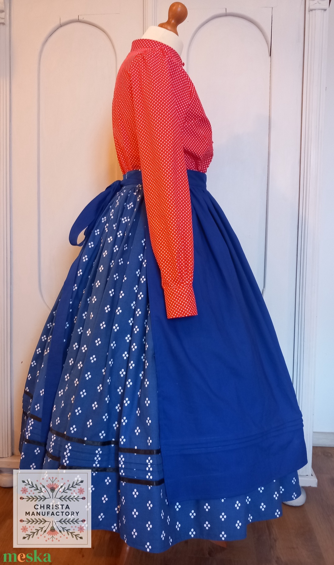 Felső-Tisza vidéki,  szatmári női viselet - ruha & divat - női ruha - ruha - Meska.hu