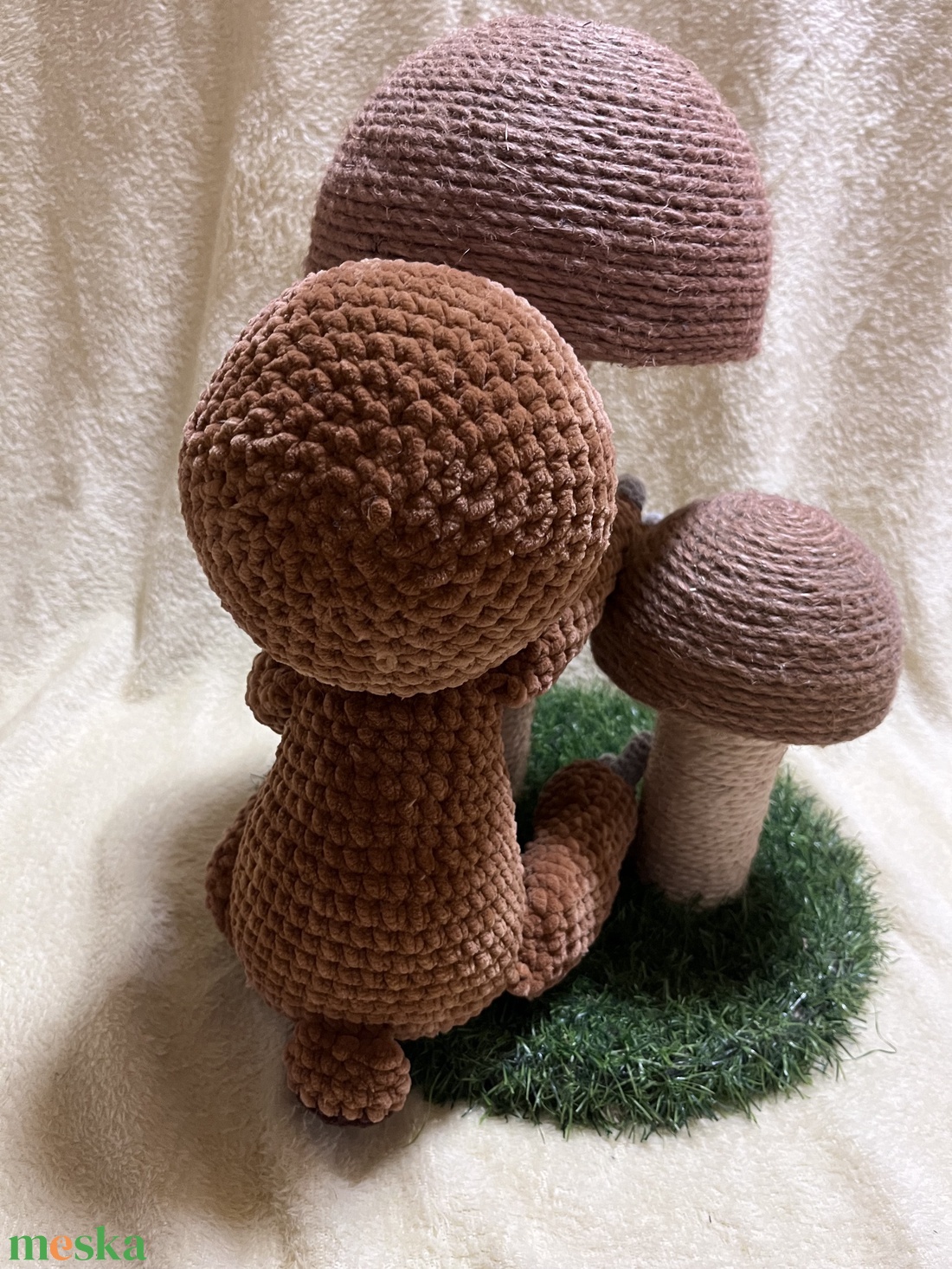 Amigurumi Horgolt lajhár plüss - játék & sport - plüssállat & játékfigura - más figura - Meska.hu