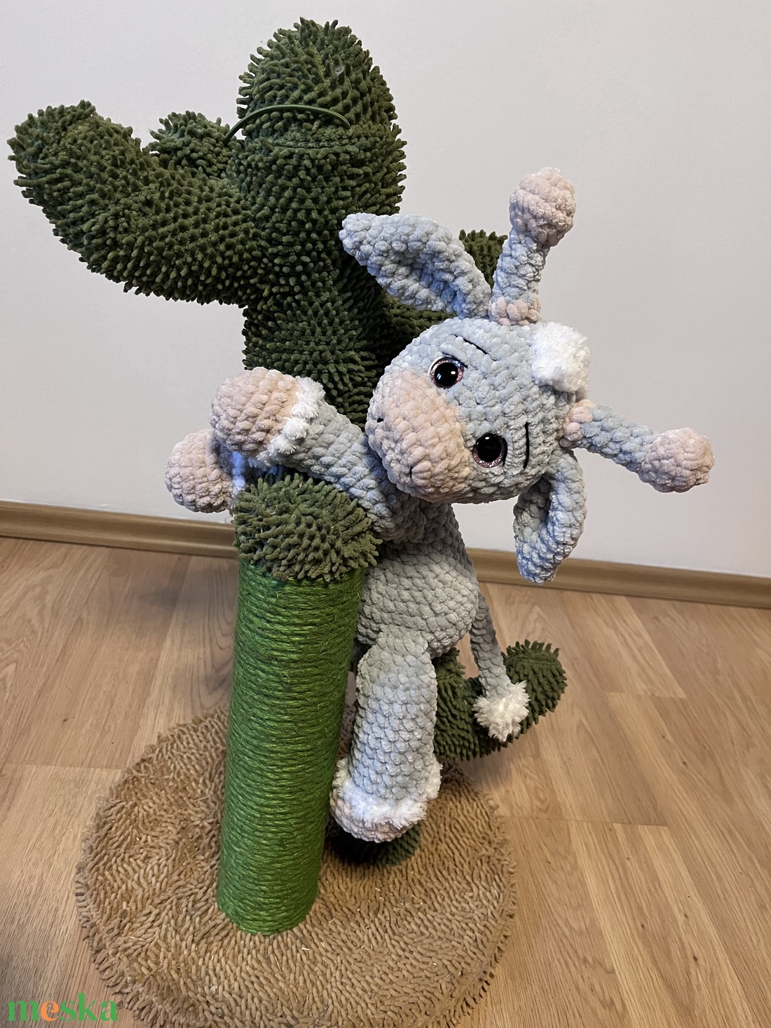 BoZsi a horgolt boci-zsiráf amigurumi plüss - játék & sport - plüssállat & játékfigura - zsiráf - Meska.hu