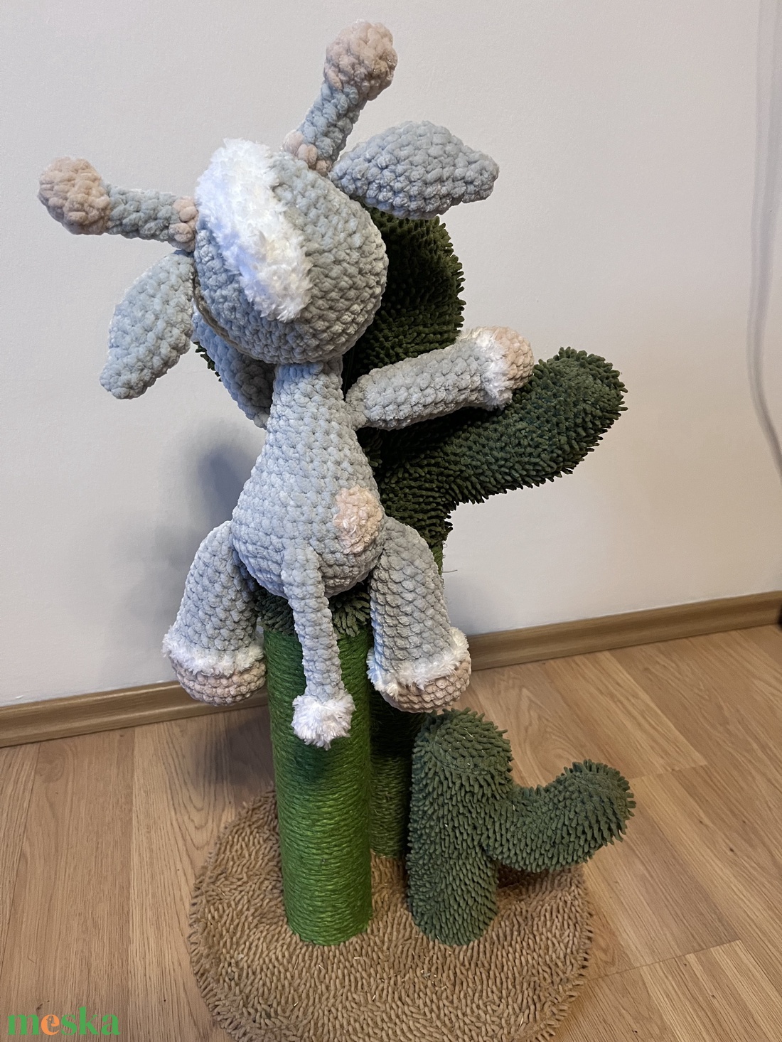 BoZsi a horgolt boci-zsiráf amigurumi plüss - játék & sport - plüssállat & játékfigura - zsiráf - Meska.hu