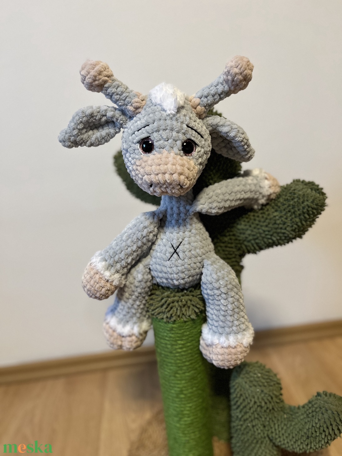 BoZsi a horgolt boci-zsiráf amigurumi plüss - játék & sport - plüssállat & játékfigura - zsiráf - Meska.hu