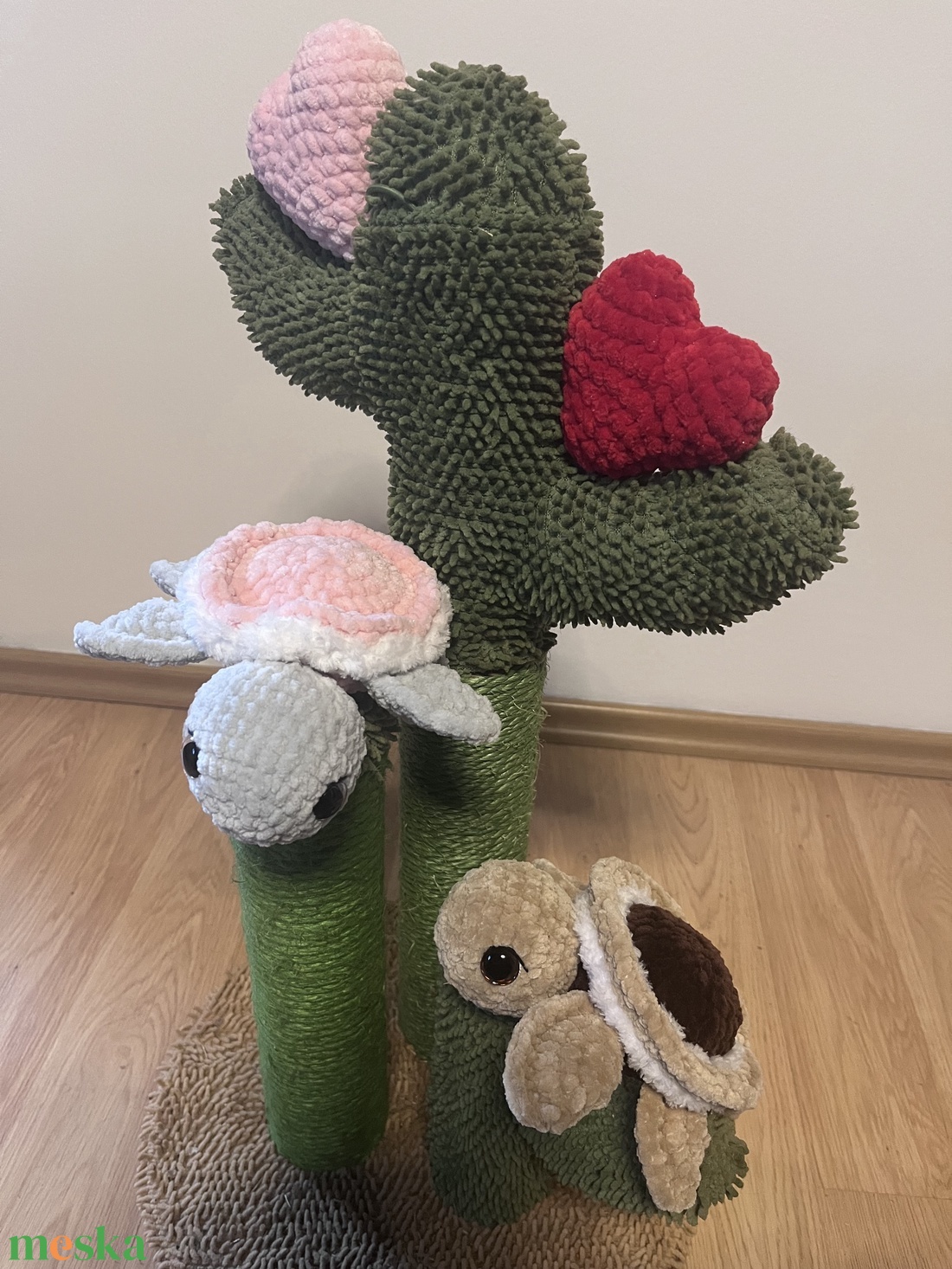 Horgolt mini teknős amigurumi plüss 18cm - játék & sport - plüssállat & játékfigura - teknős - Meska.hu