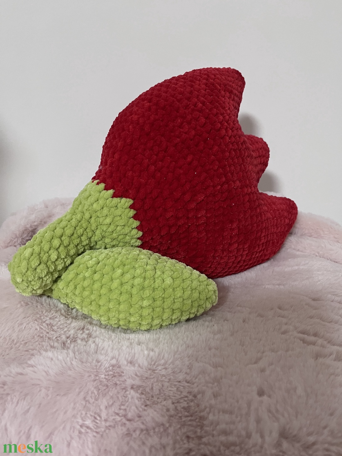 Horgolt tulipán amigurumi plüss- TuliPárna - játék & sport - plüssállat & játékfigura - más figura - Meska.hu