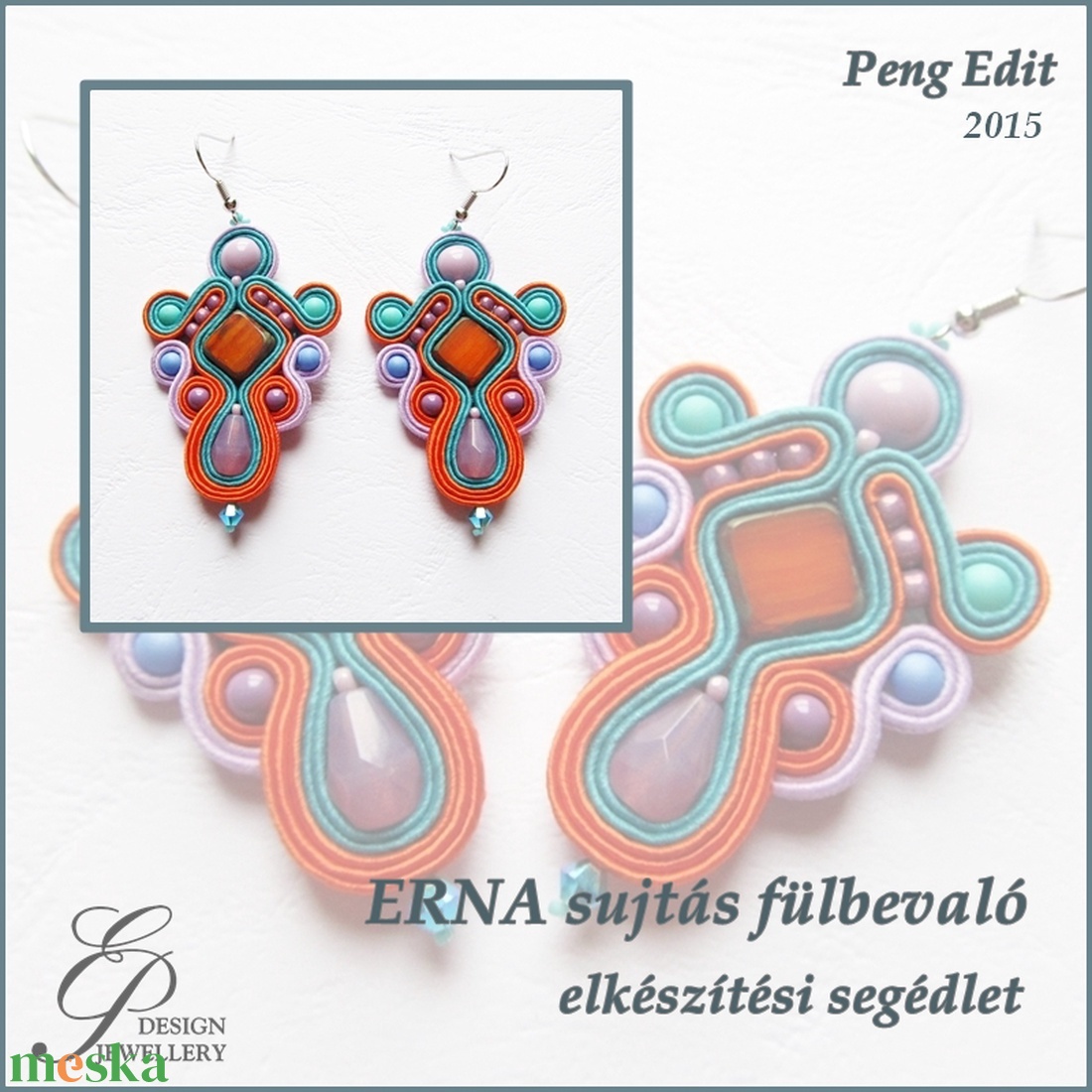 Erna sujtás fülbevaló elkészítési segédlet - diy (csináld magad) - fűzésminták - Meska.hu Erna sujtás fülbevaló elkészítési segédlet - diy (csináld magad) - fűzésminták - Meska.hu