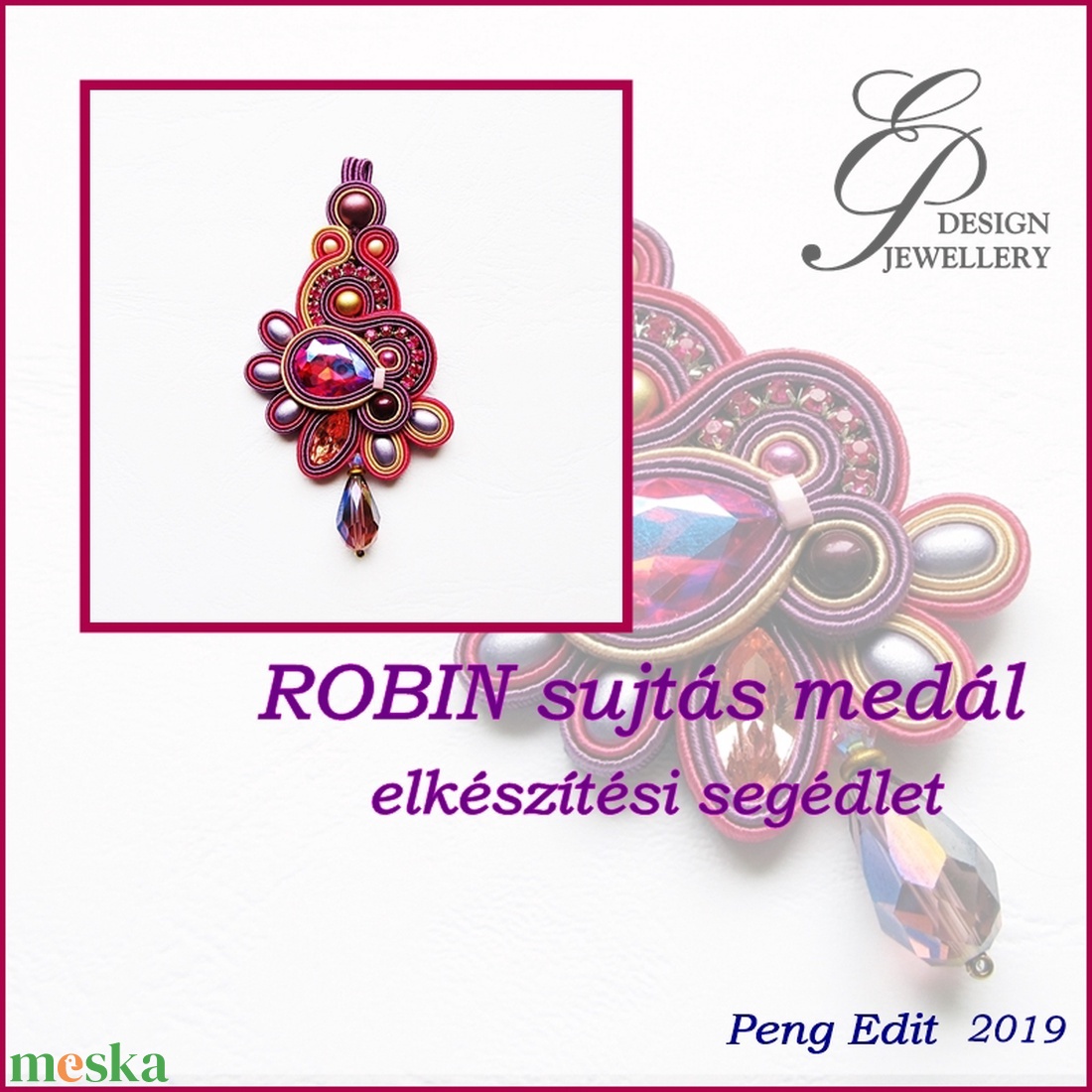 Robin medál elkészítési segédlet- haladóknak - diy (csináld magad) - fűzésminták - Meska.hu Robin medál elkészítési segédlet- haladóknak - diy (csináld magad) - fűzésminták - Meska.hu