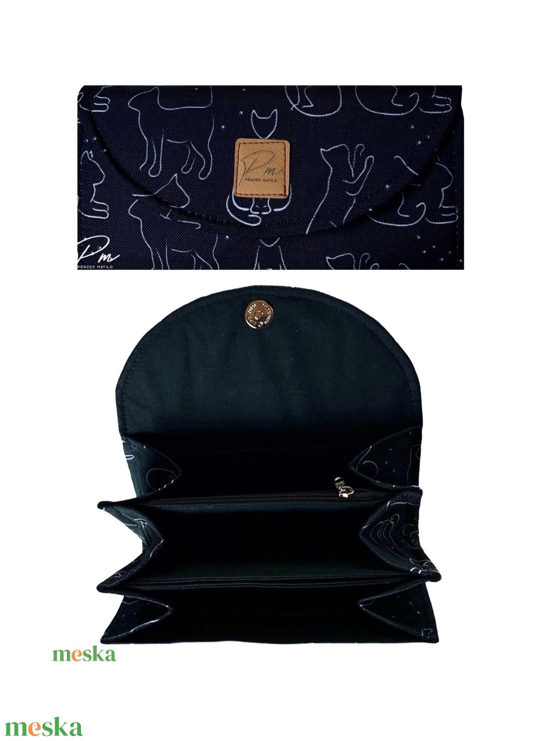 KÉSZLETEN! Fekete macskás  KRISZTI kártyatartós vízálló női pénztárca - táska & tok - pénztárca & más tok - pénztárca - női pénztárca - Meska.hu KÉSZLETEN! Fekete macskás  KRISZTI kártyatartós vízálló női pénztárca - táska & tok - pénztárca & más tok - pénztárca - női pénztárca - Meska.hu