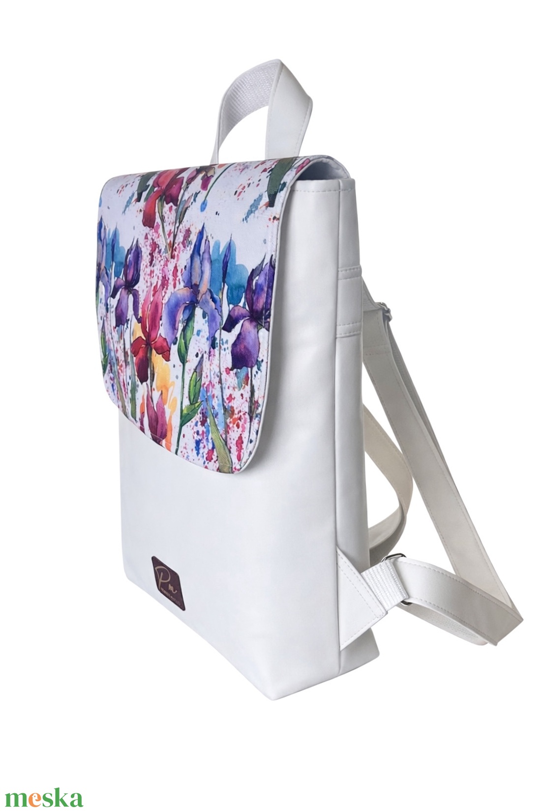 Íriszes  �JANKA hátitáska - táska & tok - hátizsák - hátizsák - Meska.hu