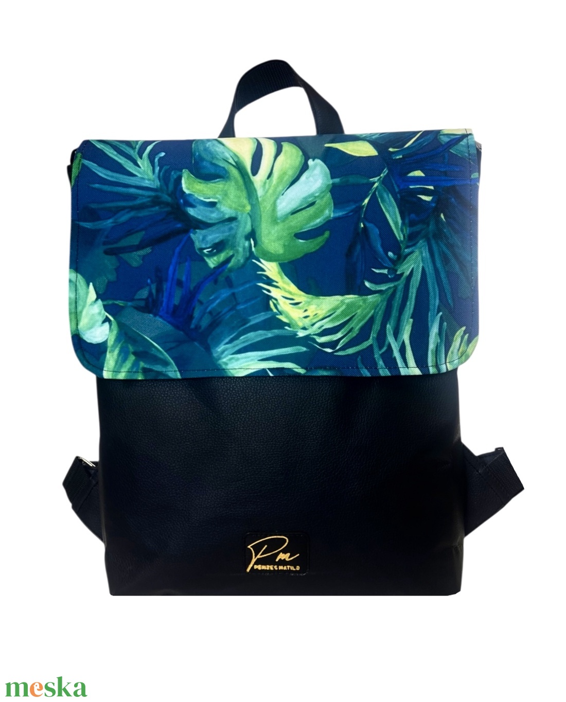 Dzsungeles  �JANKA hátitáska - táska & tok - hátizsák - hátizsák - Meska.hu