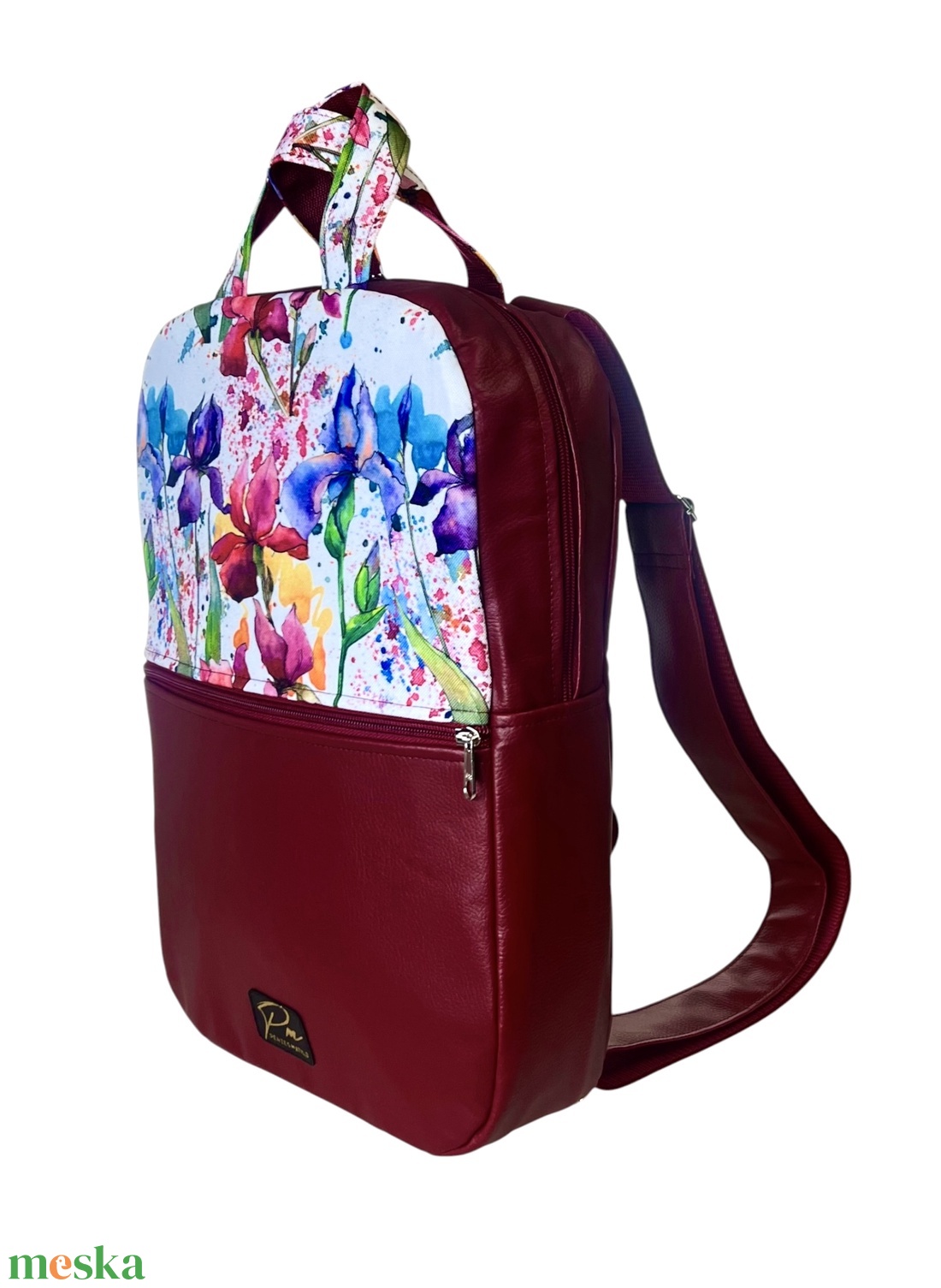 Íriszes  �SZOFI laptop hátizsák  - táska & tok - laptoptáska, laptop hátizsák - Meska.hu