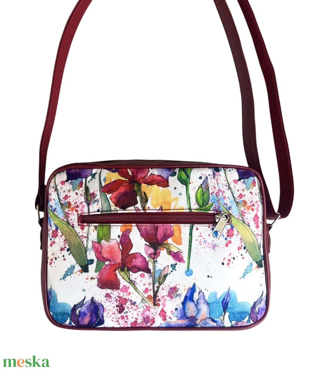 Íriszes  �PANNI válltáska - táska & tok - kézitáska & válltáska - vállon átvethető táska - Meska.hu
