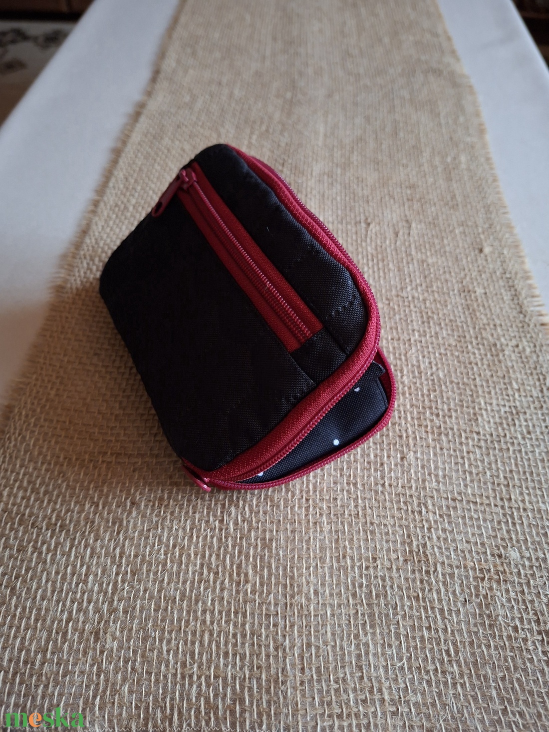 Fekete pénztárca - táska & tok - pénztárca & más tok - pénztárca - női pénztárca - Meska.hu