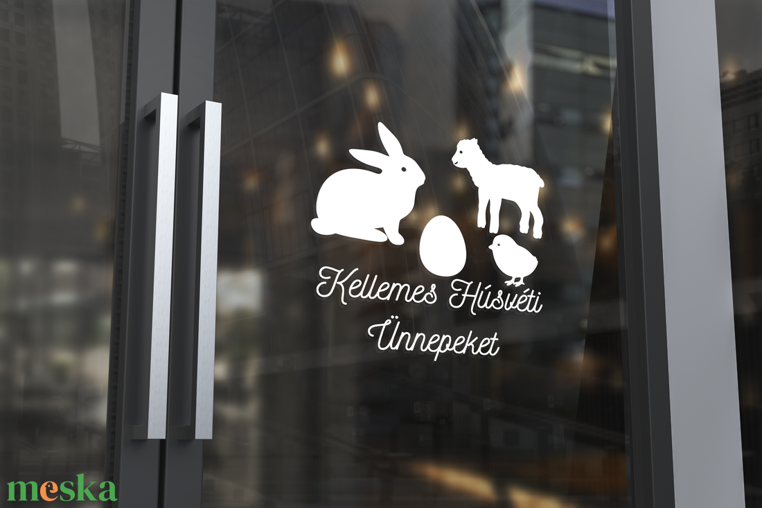 Húsvéti ablakmatrica kirakatra, ablakra - otthon & életmód - dekoráció - ajtó- és ablak dekoráció - ablakmatrica - Meska.hu Húsvéti ablakmatrica kirakatra, ablakra - otthon & életmód - dekoráció - ajtó- és ablak dekoráció - ablakmatrica - Meska.hu