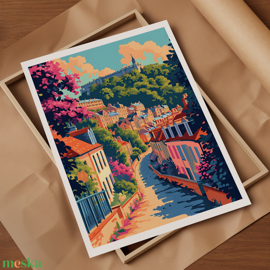 Cseppentse a Bath-i Bájat Otthonába: Egyedi Travel Poster Faliképpel - művészet - grafika & illusztráció - művészi nyomat - Meska.hu Cseppentse a Bath-i Bájat Otthonába: Egyedi Travel Poster Faliképpel - művészet - grafika & illusztráció - művészi nyomat - Meska.hu