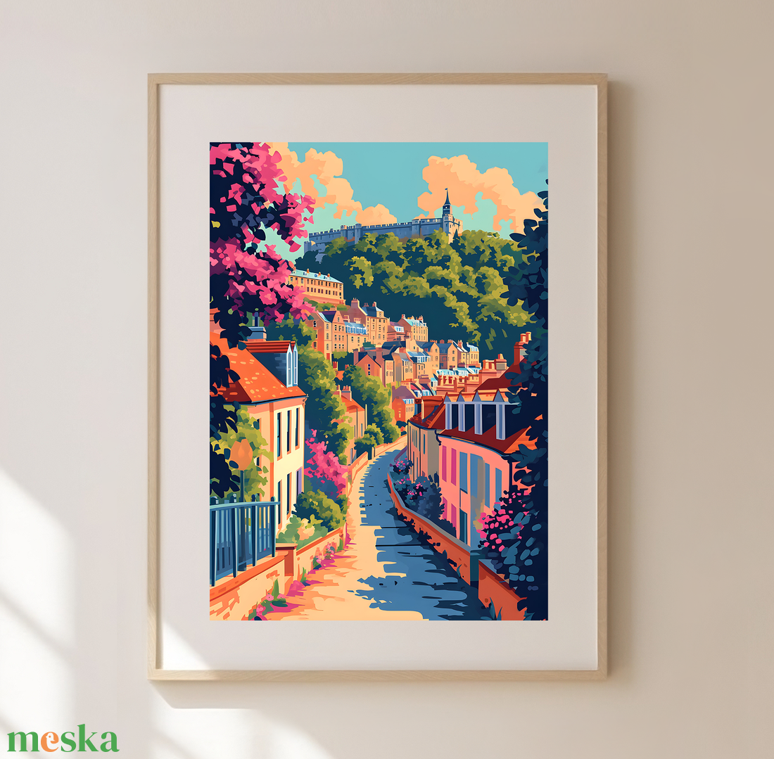 Cseppentse a Bath-i Bájat Otthonába: Egyedi Travel Poster Faliképpel - művészet - grafika & illusztráció - művészi nyomat - Meska.hu Cseppentse a Bath-i Bájat Otthonába: Egyedi Travel Poster Faliképpel - művészet - grafika & illusztráció - művészi nyomat - Meska.hu